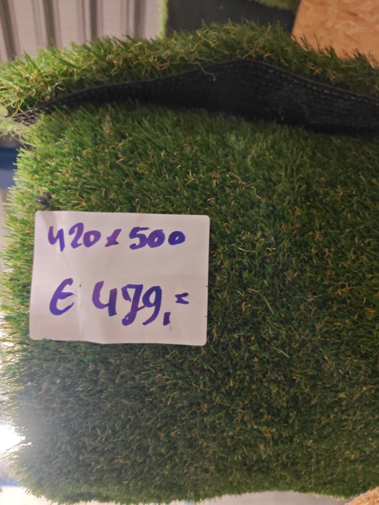 Mooie dikke volle kwaliteit kunstgras 4.20 x 5.00, Ophalen, Nieuw, 20 m² of meer