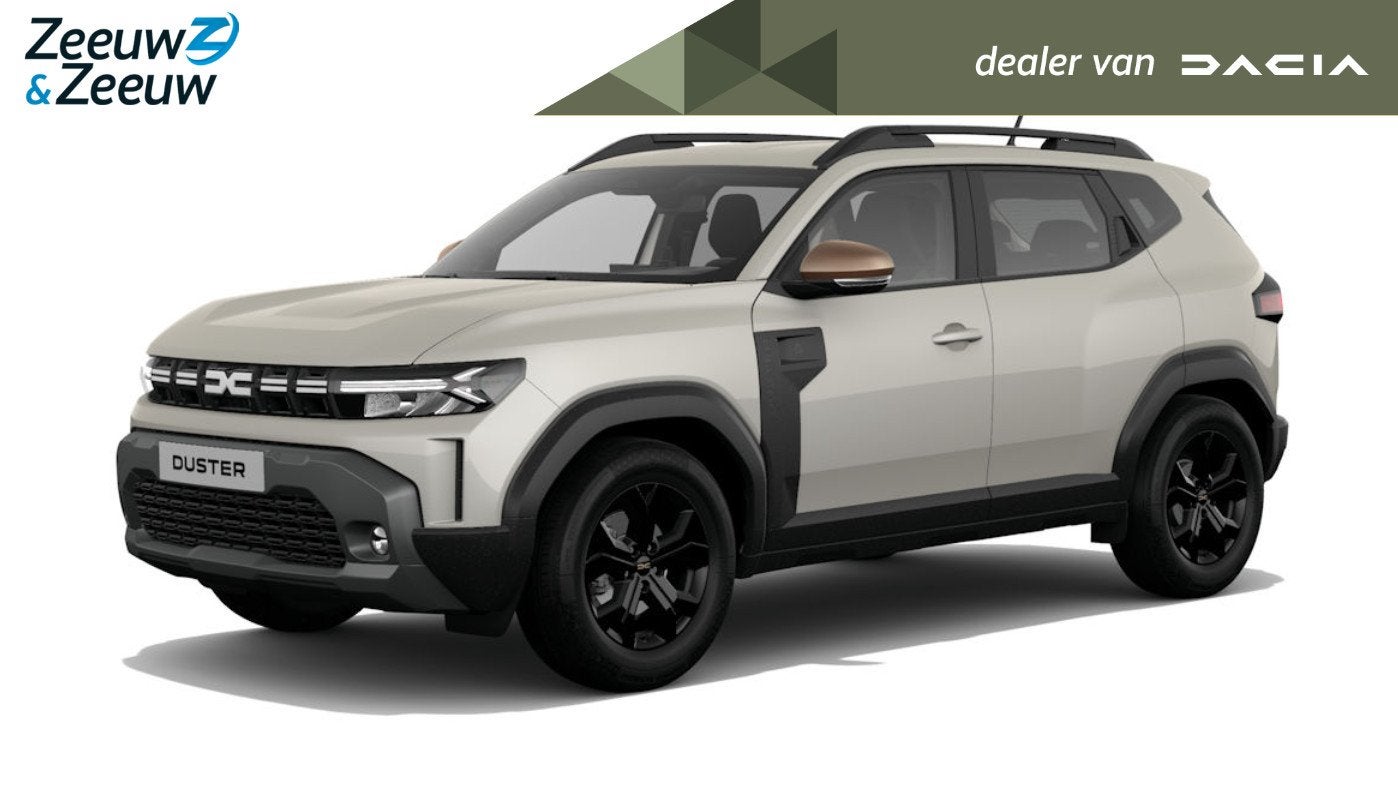 Dacia Duster (Zeeuw & Zeeuw Private Lease Actie v.a. € 515, Auto's, 12 maanden, 1380 kg, 1789 cc, Beige