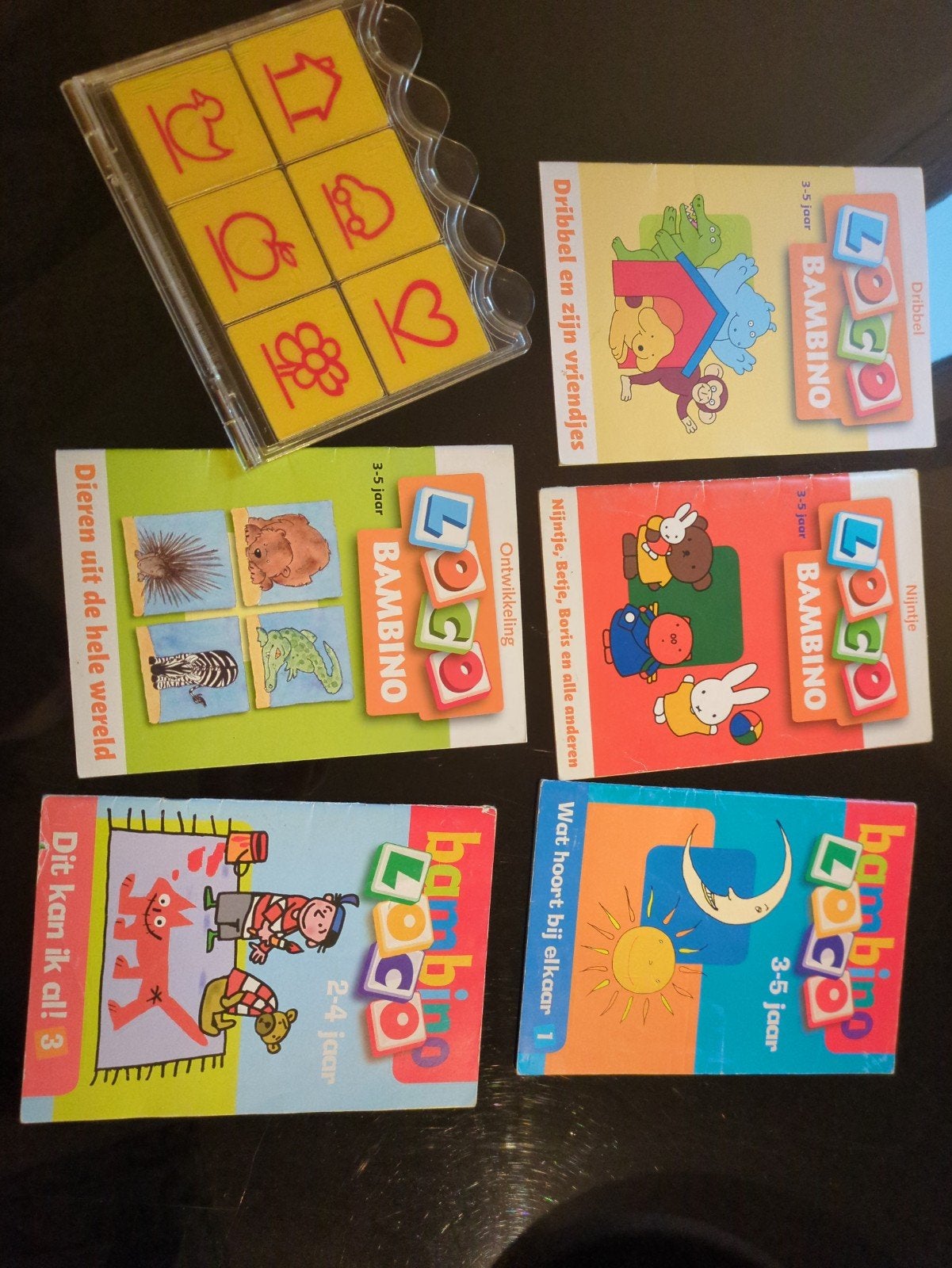 Bambino Loco - 5 boekjes en basisset, Ophalen of Verzenden, Gebruikt, Puzzelen
