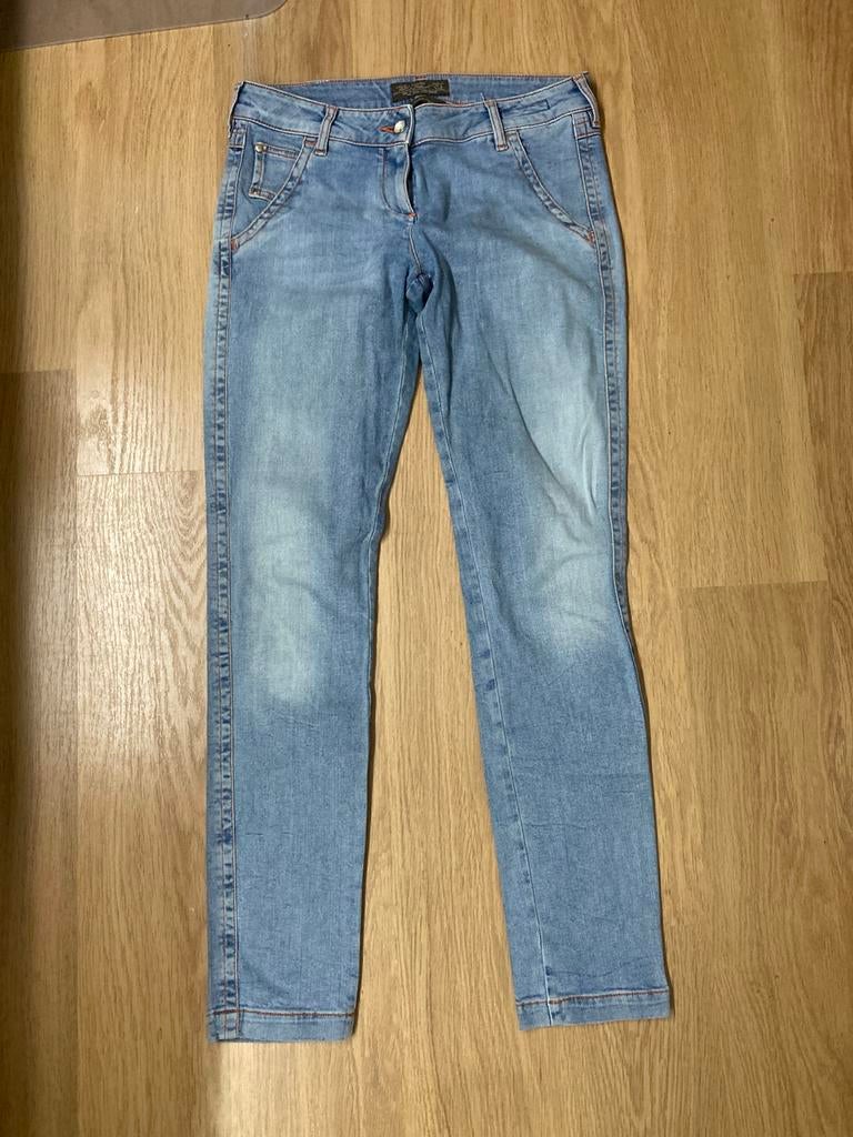 Jacob Cöhen Style 746 jeans- 30 - Blauw - Orange Patch, Blauw, Zo goed als nieuw, W30 - W32 (confectie 38/40), Jacob cohen
