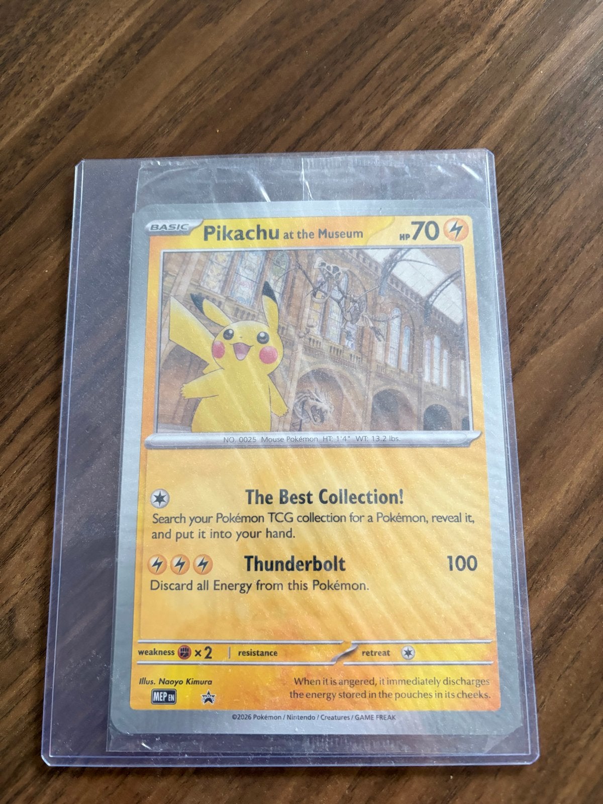 Pokémon Pikachu at the Museum Exclusieve Kaart, Ophalen, Nieuw, Losse kaart