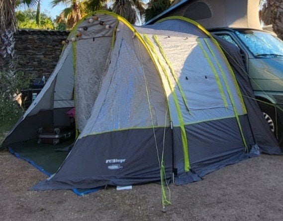 buscamper bustent, Caravans en Kamperen, Ophalen, Tot en met 2
