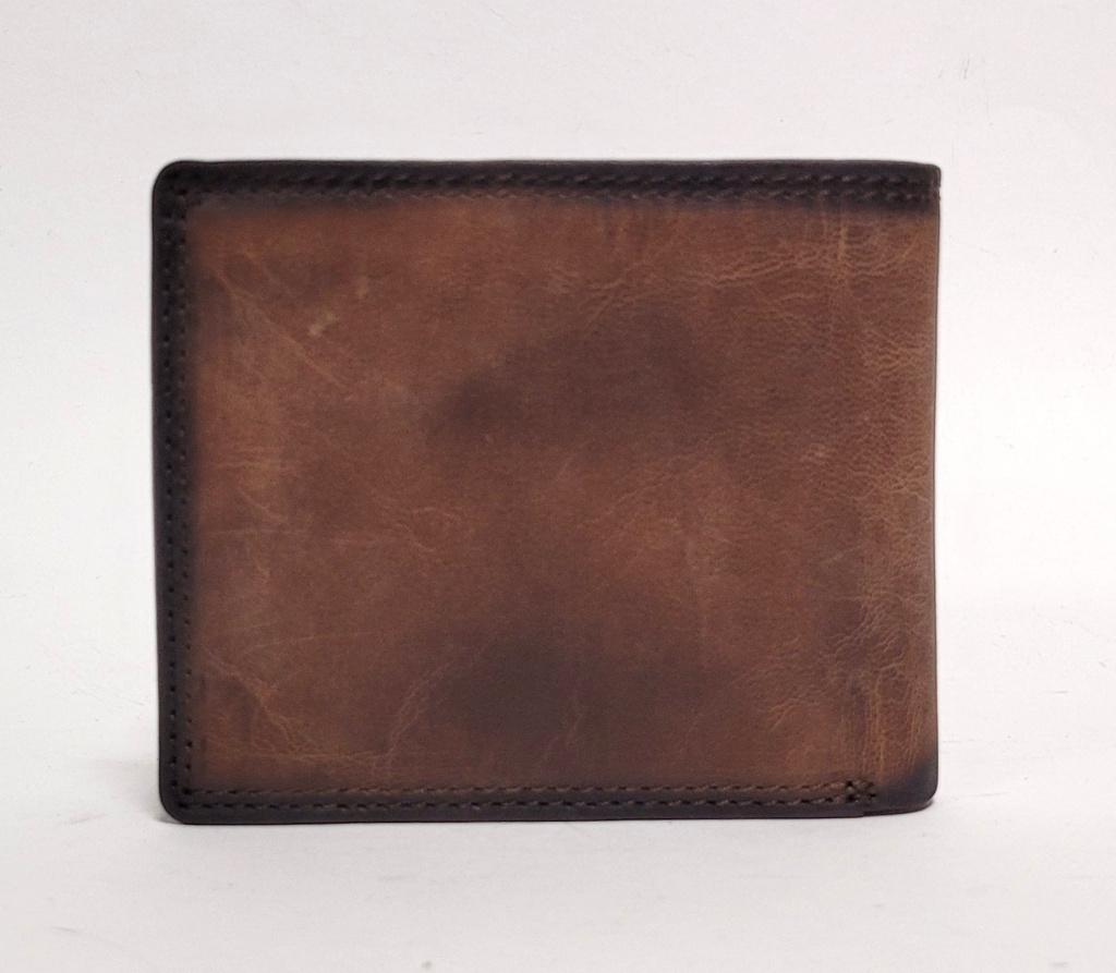 Tractor laag trekker portemonnee van leer bruin portefeuille, Sieraden, Tassen en Uiterlijk, Portemonnees, Info@deconoord.nl, Bruin