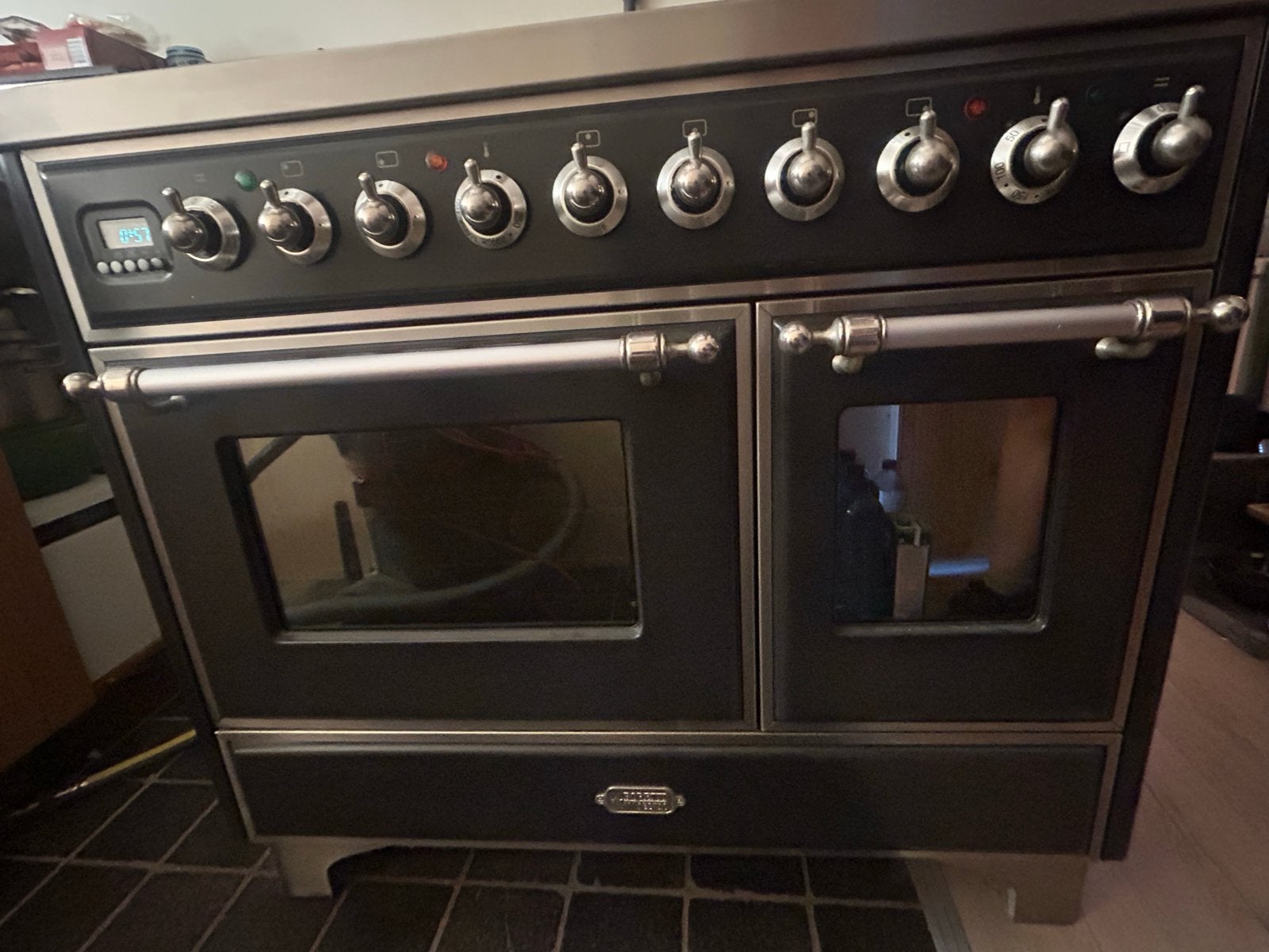 Boretti Fornuis 100x70 cm - Gas met Dubbele Oven, Witgoed en Apparatuur, Ophalen, Gebruikt, 60 cm of meer, Gas