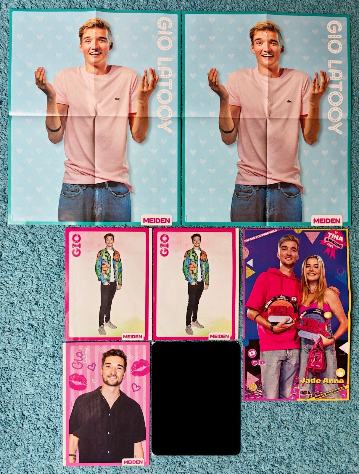 Gio Latooy posters, Ophalen of Verzenden, Nieuw, Rechthoekig Staand