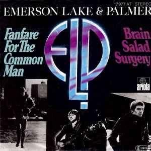 Emerson, lake & palmer  ‎ fanfare for the common man single, 7 inch, Single, Ophalen of Verzenden, Rock en Metal