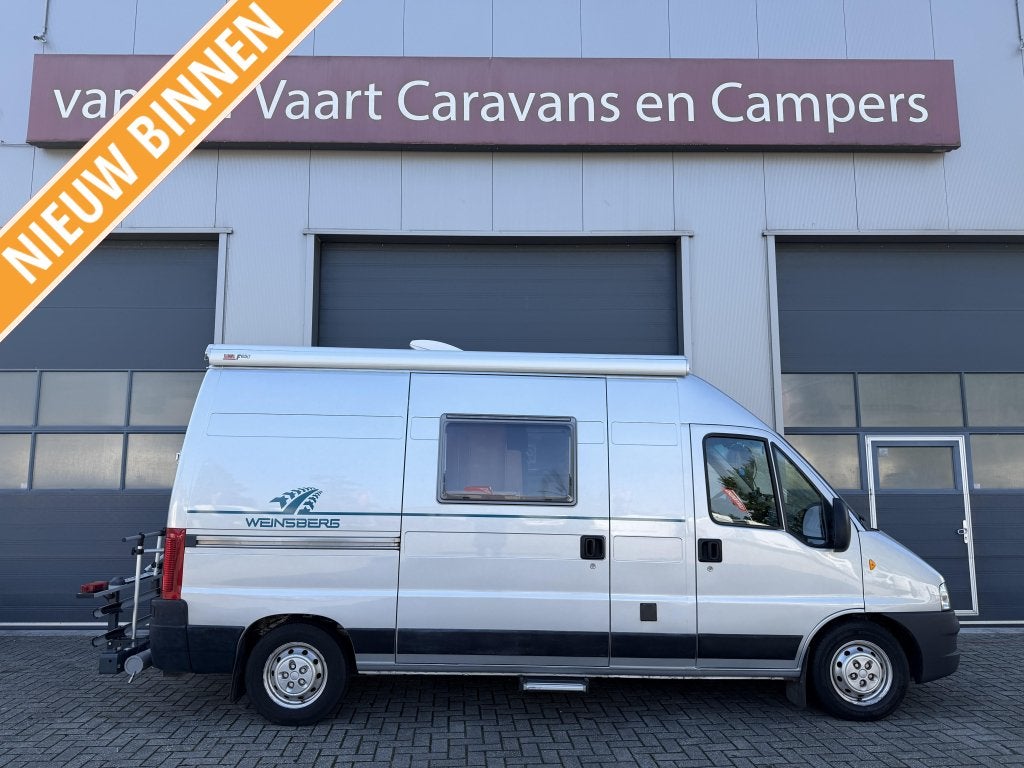 Weinsberg Cosmos 540 MQ Met motor Airco en Veel Extra,s, Caravans en Kamperen, Campers, Luifel, Fiat, Tot en met 2, Bedrijf