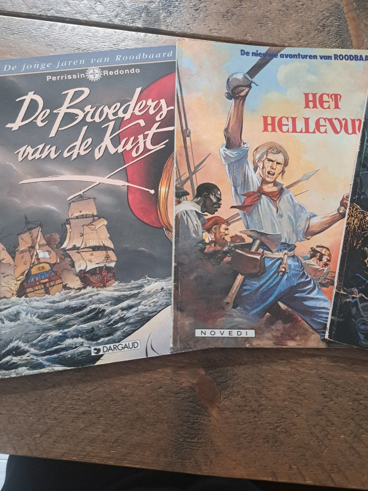 Roodbaard 3 albums, Boeken, Meerdere stripboeken, Ophalen of Verzenden, Gelezen