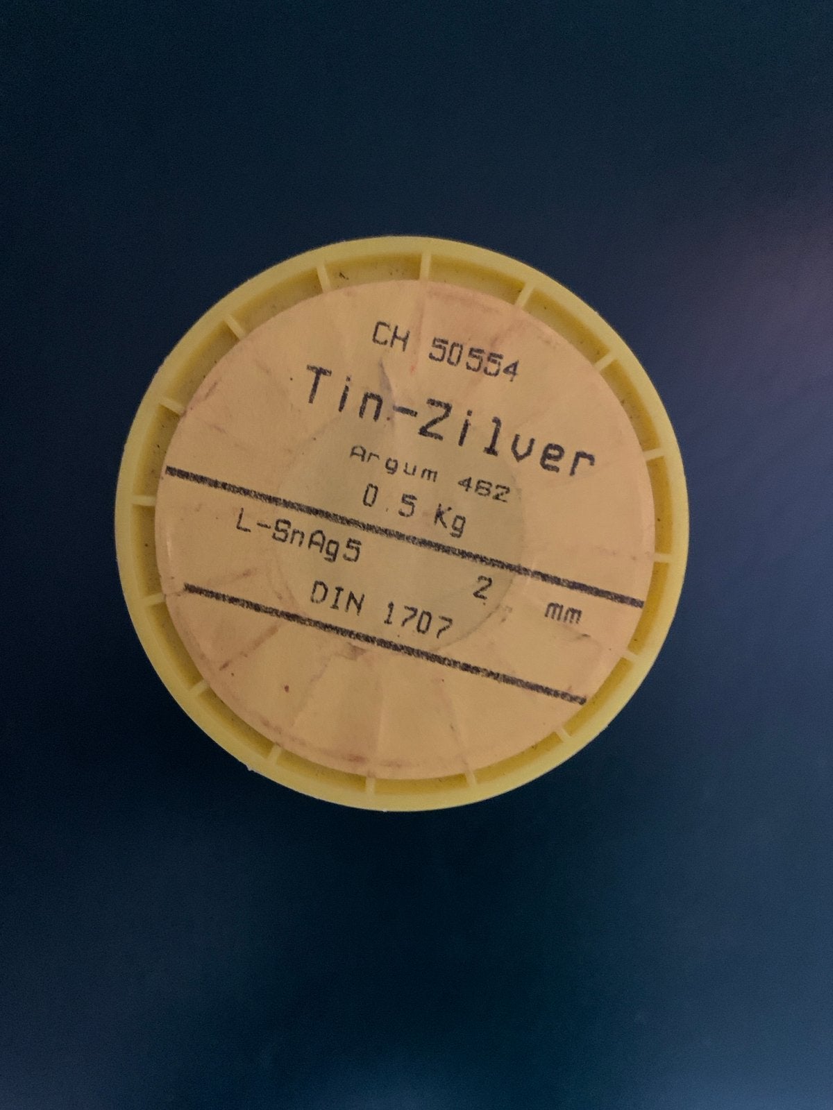 Tin-Zilver Soldeerdraad 0.5 Kg, 2 mm (L-SnAg5), Ophalen of Verzenden, Zo goed als nieuw