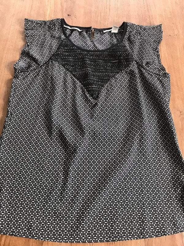 Blouse Maison Scotch maat M, Maat 38/40 (M), Zwart, Zo goed als nieuw, Maison Scotch