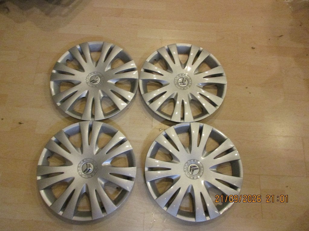 Citroen wieldoppen 16 inch, Auto diversen, Ophalen of Verzenden, Zo goed als nieuw