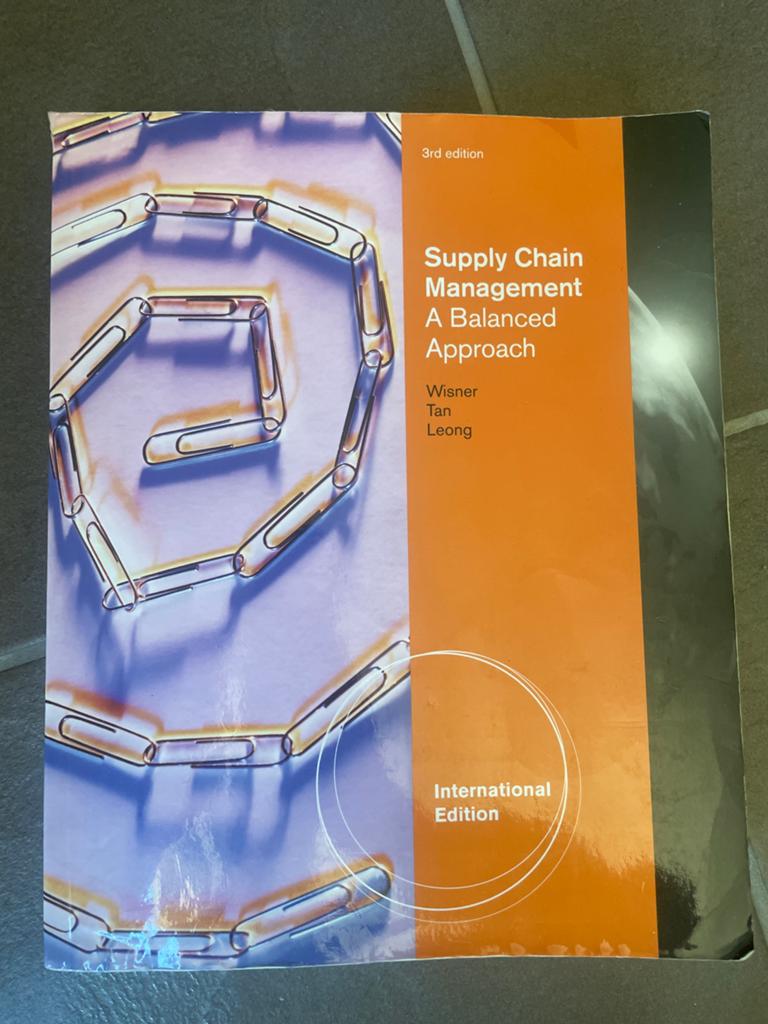 Supply Chain Management: A Balanced Approach (3e editie), Boeken, Ophalen of Verzenden, Gamma, Gelezen, WO