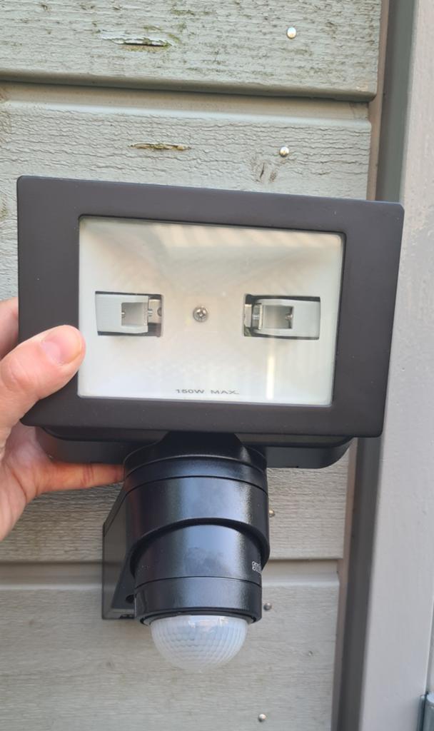 Steinel HS 150 Halogeen Buitenlamp met Bewegingssensor, Verzenden, Zo goed als nieuw