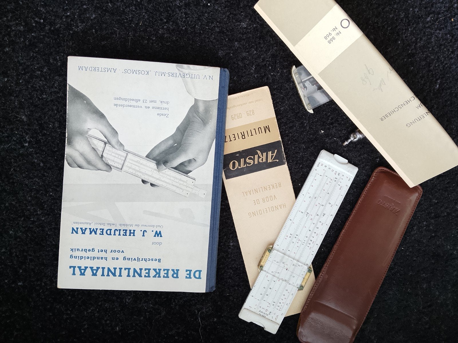 Vintage reken liniaal Aristo, Ophalen of Verzenden, Gebruikt