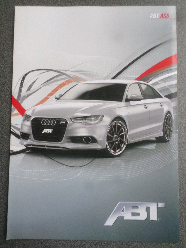 Audi A4 S4 Abt Brochure, Ophalen of Verzenden, Zo goed als nieuw, Audi