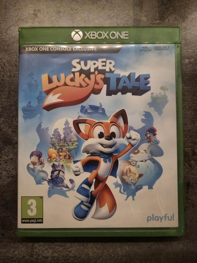 Super Lucky's Tale - Xbox One (Zo goed als nieuw), 1 speler, Ophalen of Verzenden, Zo goed als nieuw, Vanaf 3 jaar