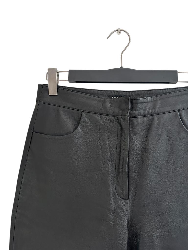 Selected Femme broek M, Maat 38/40 (M), Verzenden, Zwart, Zo goed als nieuw
