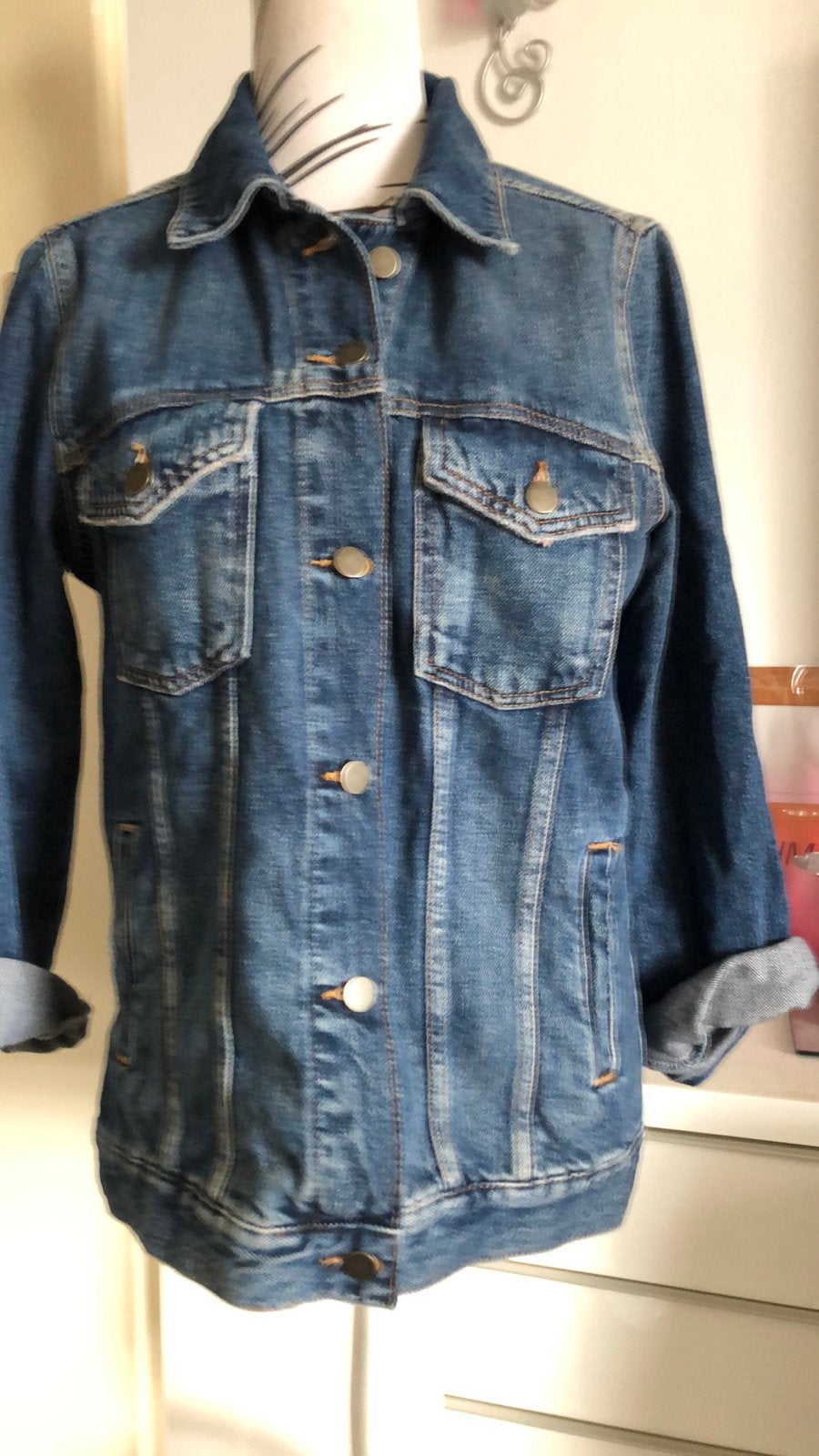 Nieuw spijkerjack, Ophalen of Verzenden, Nieuw, Blauw