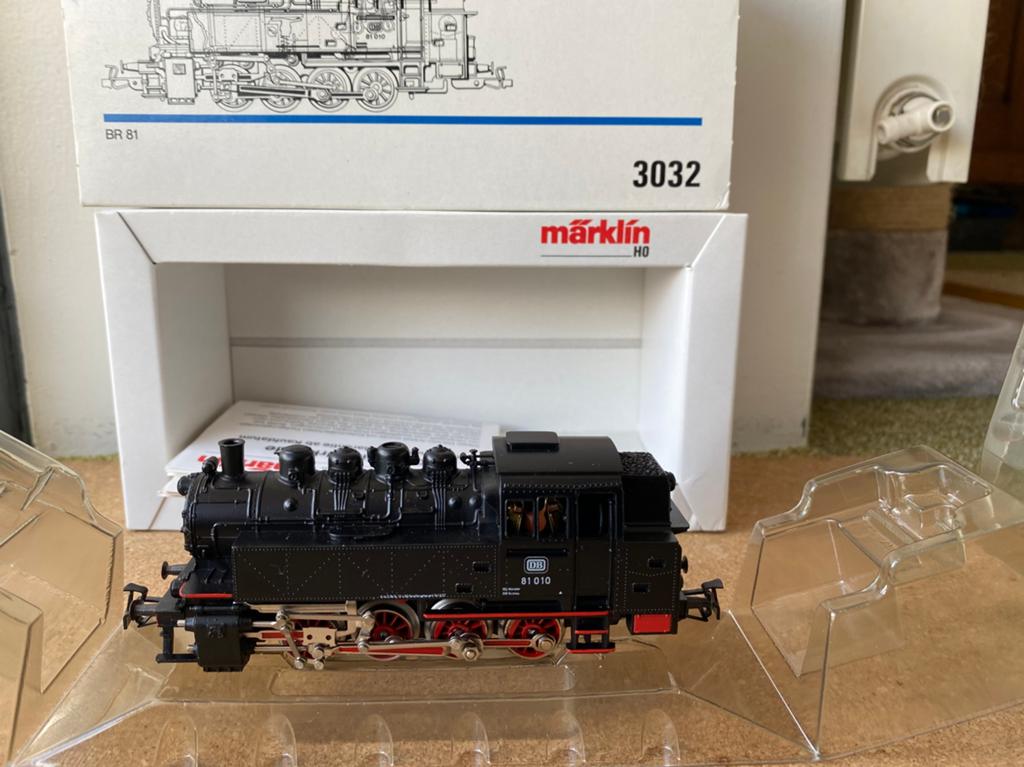 Marklin BR81 3032, Hobby en Vrije tijd, Modeltreinen | H0, Wisselstroom, Ophalen of Verzenden, Märklin, Nieuw