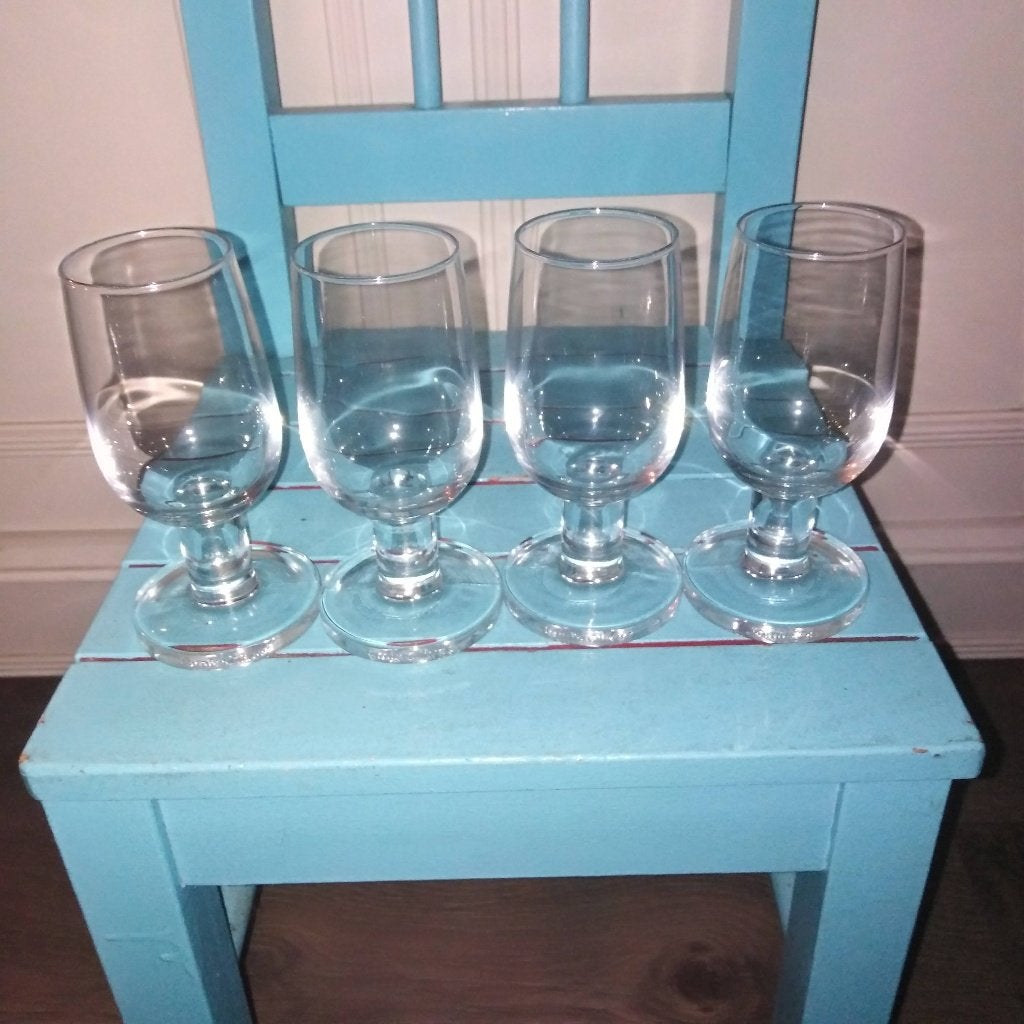 Jamie Oliver liqueur glaasjes 4 stuks, Ophalen, Glas of Glazen, Overige stijlen, Glas