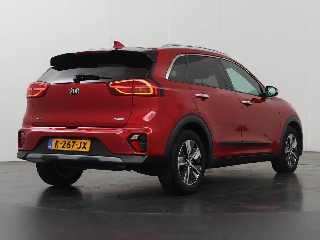 Kia Niro 1.6 GDi Hybrid DynamicPlusLine | Lederen Interieur, Auto's, Kia, Gebruikt, Euro 6, 2 kWh, 1390 kg