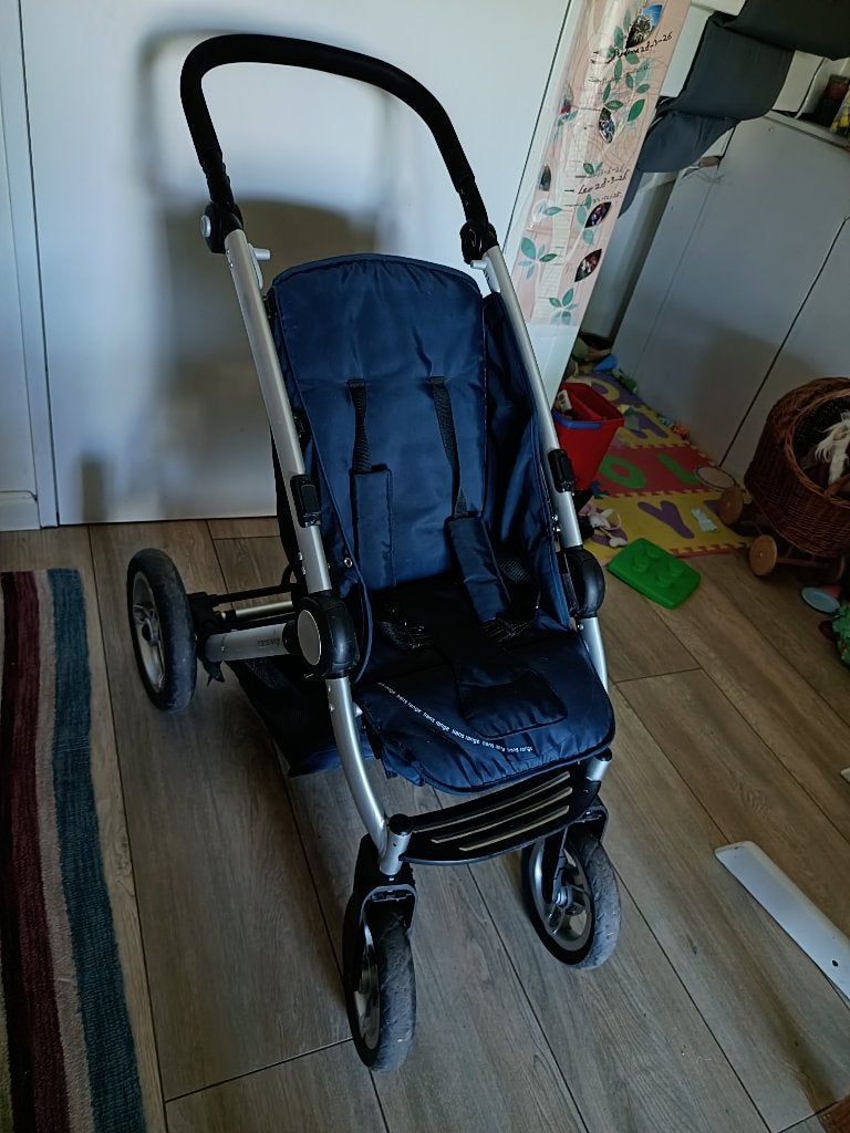 Kinderwagen Mutsy transrange, Ophalen, Gebruikt, Verstelbare duwstang, Combiwagen