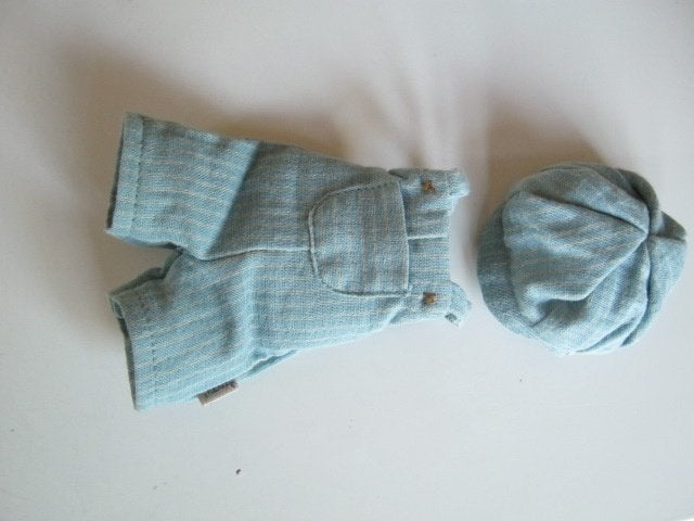 Maileg  Tuinbroek met pet  maileg 20 cm, Verzenden, Zo goed als nieuw, Poppenhuis