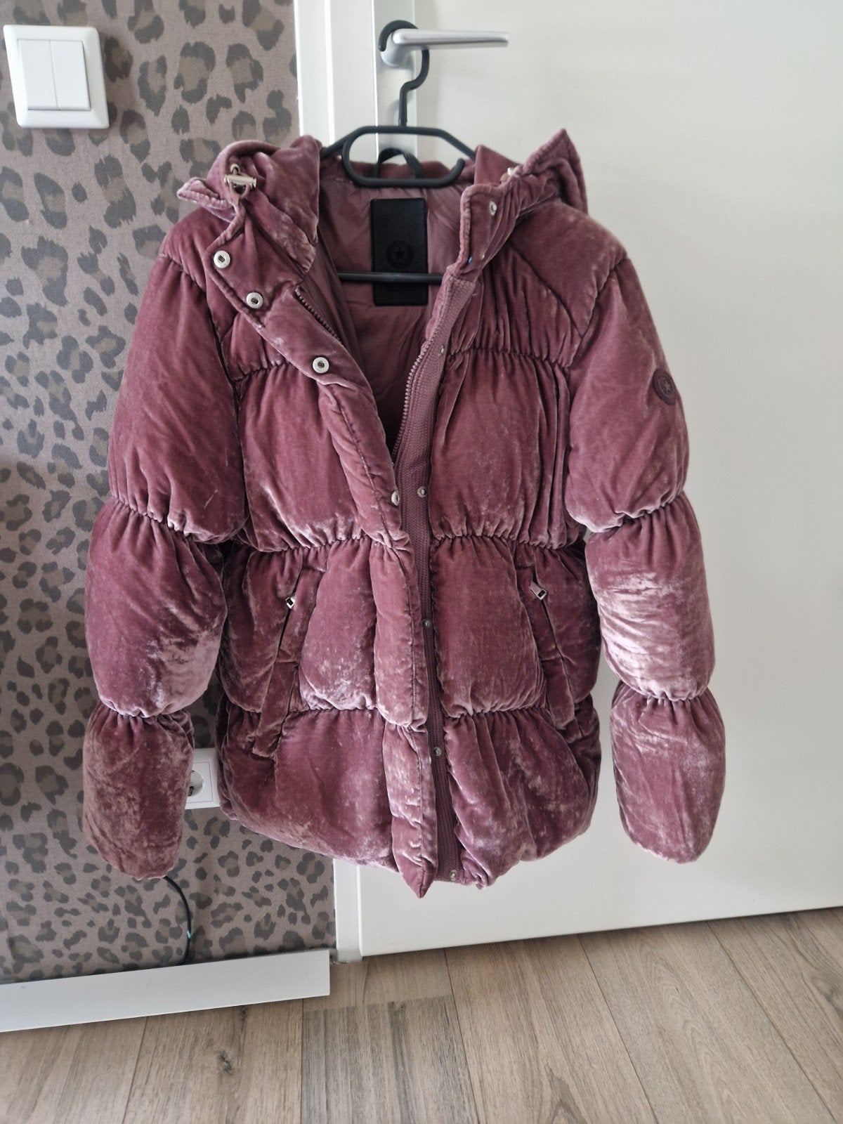Airforce fluwelen winterjas maat S, Airforce, Paars, Ophalen of Verzenden, Zo goed als nieuw