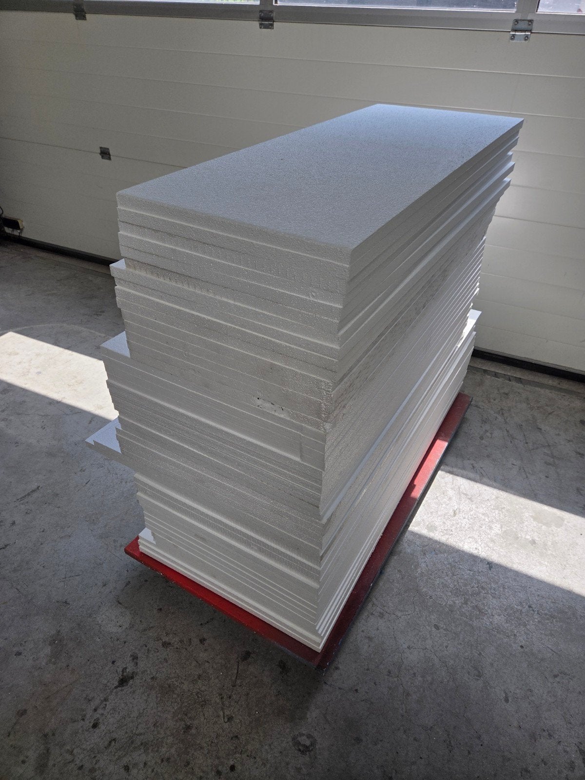 piepschuim platen 2 cm dik, goed voor 26m2, Zo goed als nieuw, 15 m² of meer, Piepschuim (Tempex), Ophalen