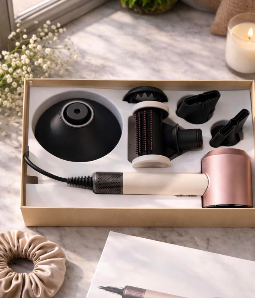 Roze Haarstyling Set - Compleet en Nieuw, Ophalen of Verzenden, Nieuw, Haarverzorging