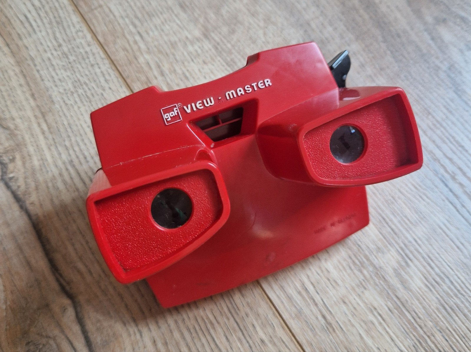 Vintage GAF View-Master met 11 schijfjes – Smurfen, Dumbo en, Ophalen of Verzenden, Gebruikt