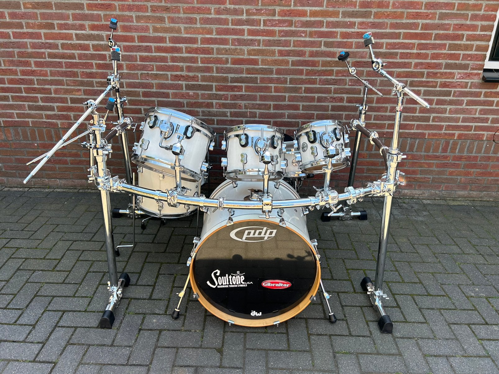 PDP Concept Maple drumstel met Gibraltar rack, Ophalen, Gebruikt, Overige merken