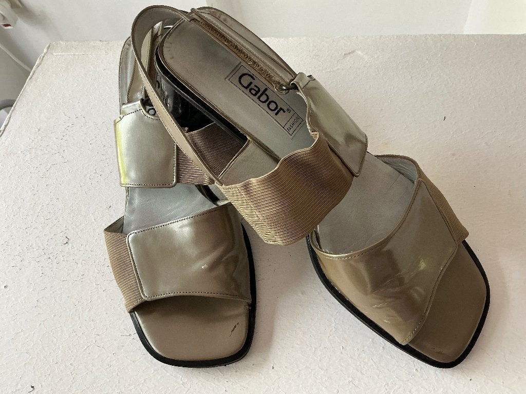 Nieuwe elegante brons / goud kleurige sandalen merk Gabor, Kleding | Dames, Schoenen, Overige kleuren, Gabor, Zo goed als nieuw