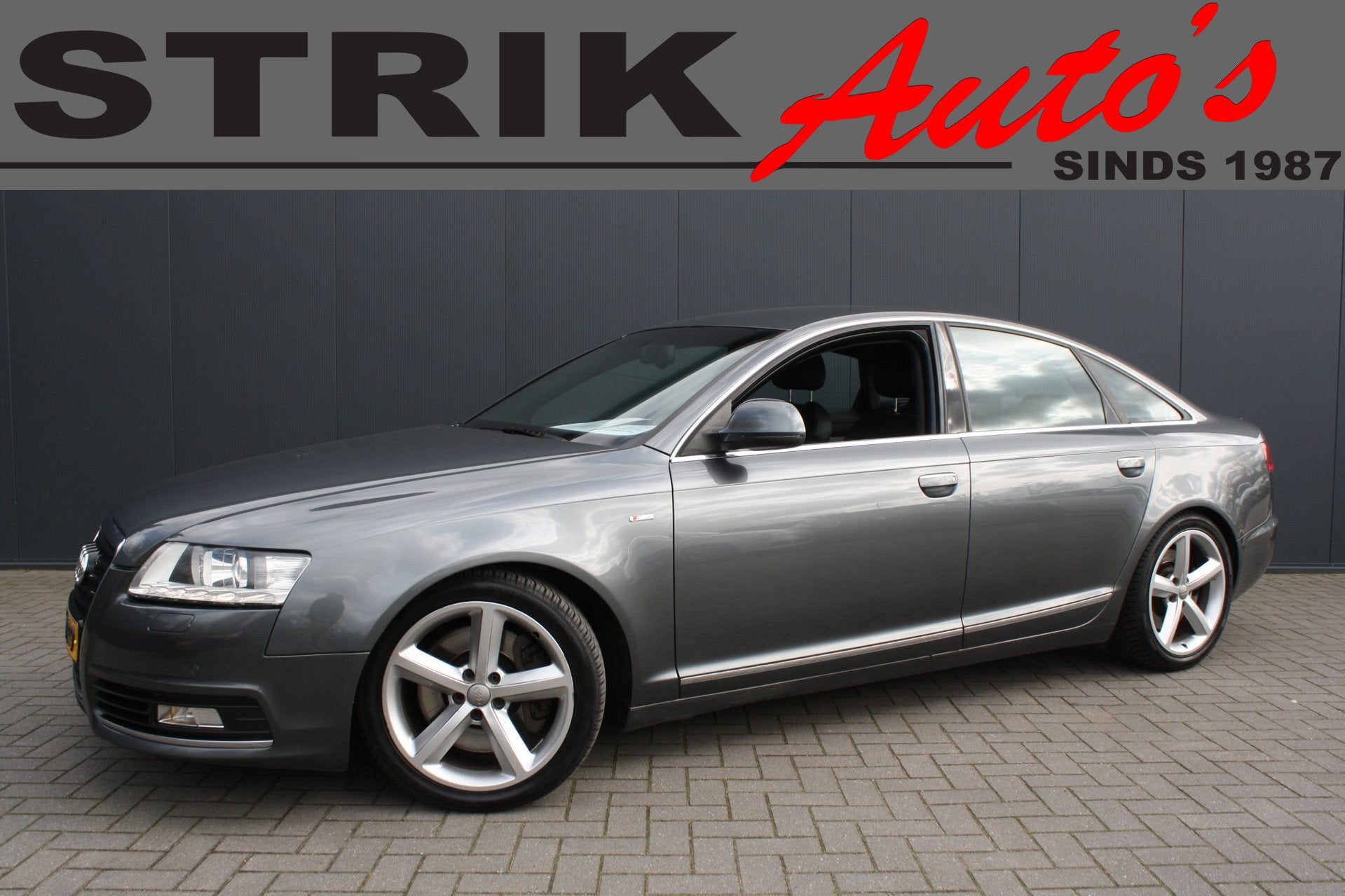Audi A6 Limousine 3.0 TDI quattro S edition -TREKHAAK - LEER, Automaat, Euro 5, Gebruikt, Zwart