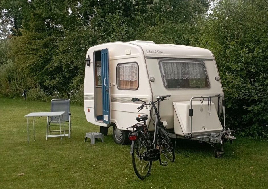 Compacte Predom N126N caravan - Compleet uitgerust!, Caravans en Kamperen, Rondzit, Particulier, 500 - 750 kg, Luifel