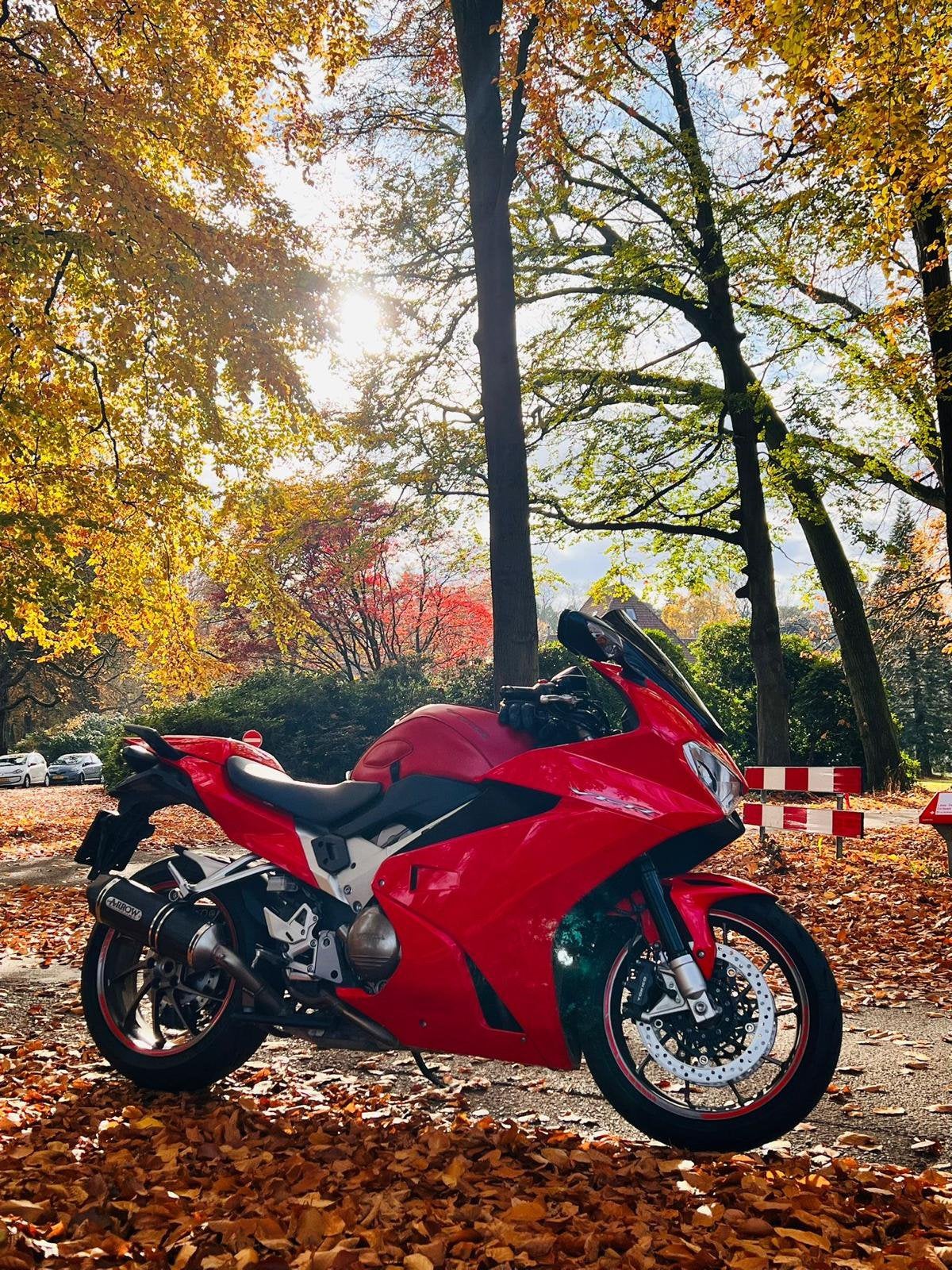Honda Vfr800F V-Tec RC79 2016. Wilbers Vering.Bagster.Givi, Sportuitlaat, 4 cilinders, Motorrijbewijs A, Gebruikt