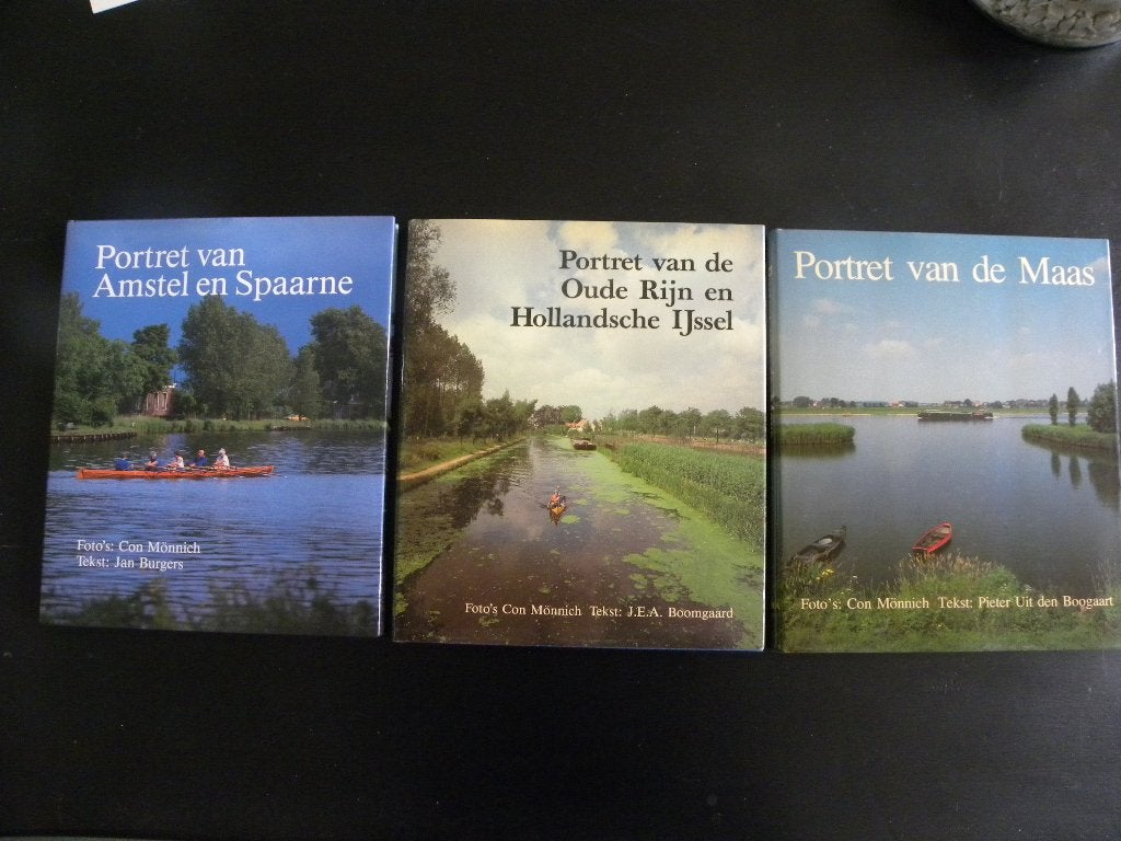 Portret Oude Rijn, Hollandsche IJssel, Maas, Amstel Spaarne, Boeken, Ophalen of Verzenden, Zo goed als nieuw