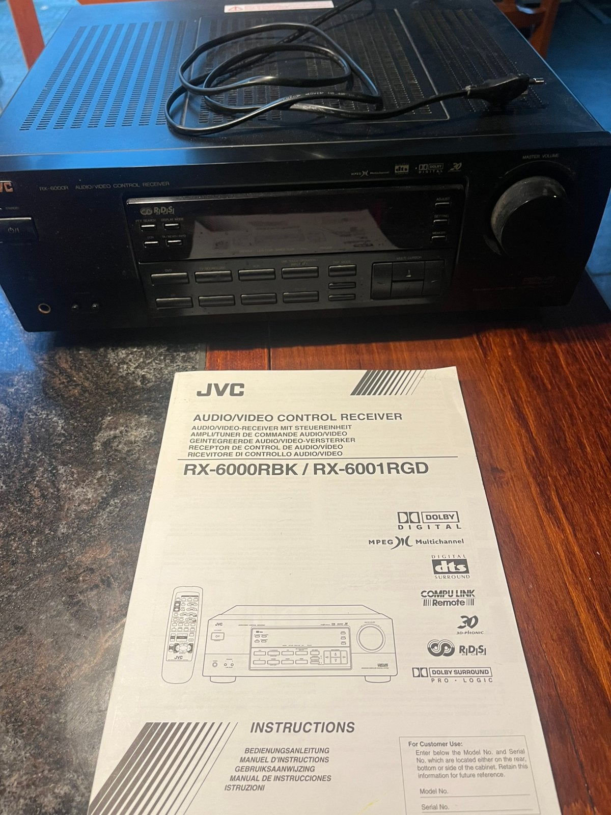 JVC Versterker!, Ophalen, Zo goed als nieuw, JVC