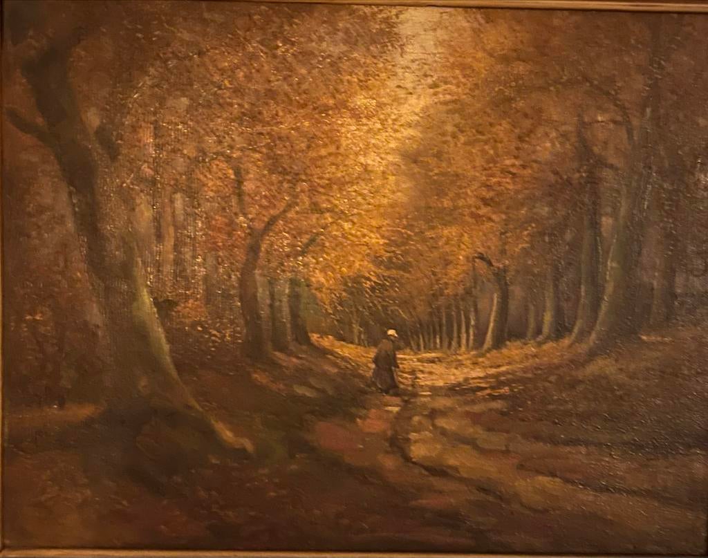 Schilderij uit 1849, Ophalen