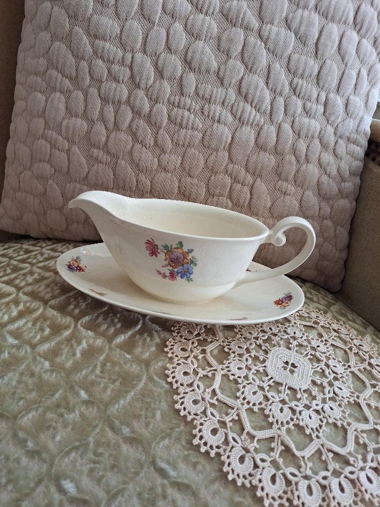 Brocante Sauskom van Regout Model Boudewijn ** Mimosa **, Ophalen of Verzenden