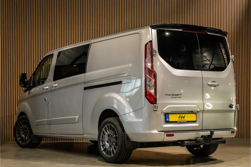 Ford Transit Custom 300 2.0 TDCI 170 PK L2H1 Limited DC | Du, 15 km/l, 4 cilinders, 1850 kg, Leder