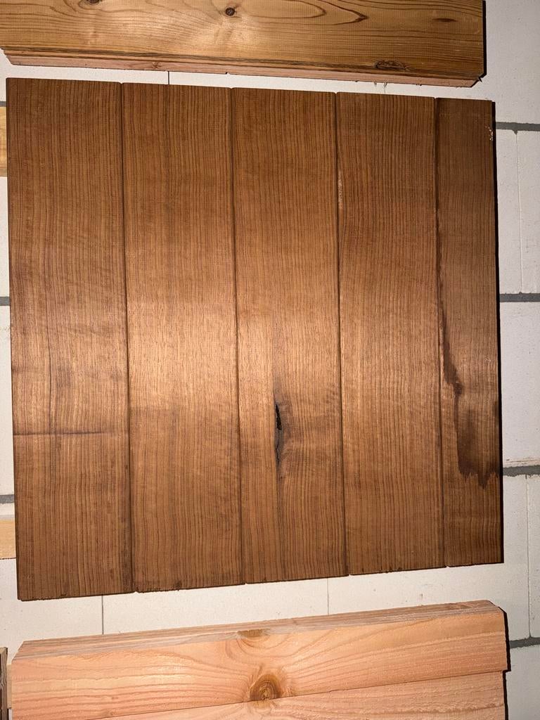 Thermo Frake halfhouts planken met ronde kanten 20x125 mm, Doe-het-zelf en Verbouw, Ophalen, Minder dan 25 mm, Nieuw, Plank