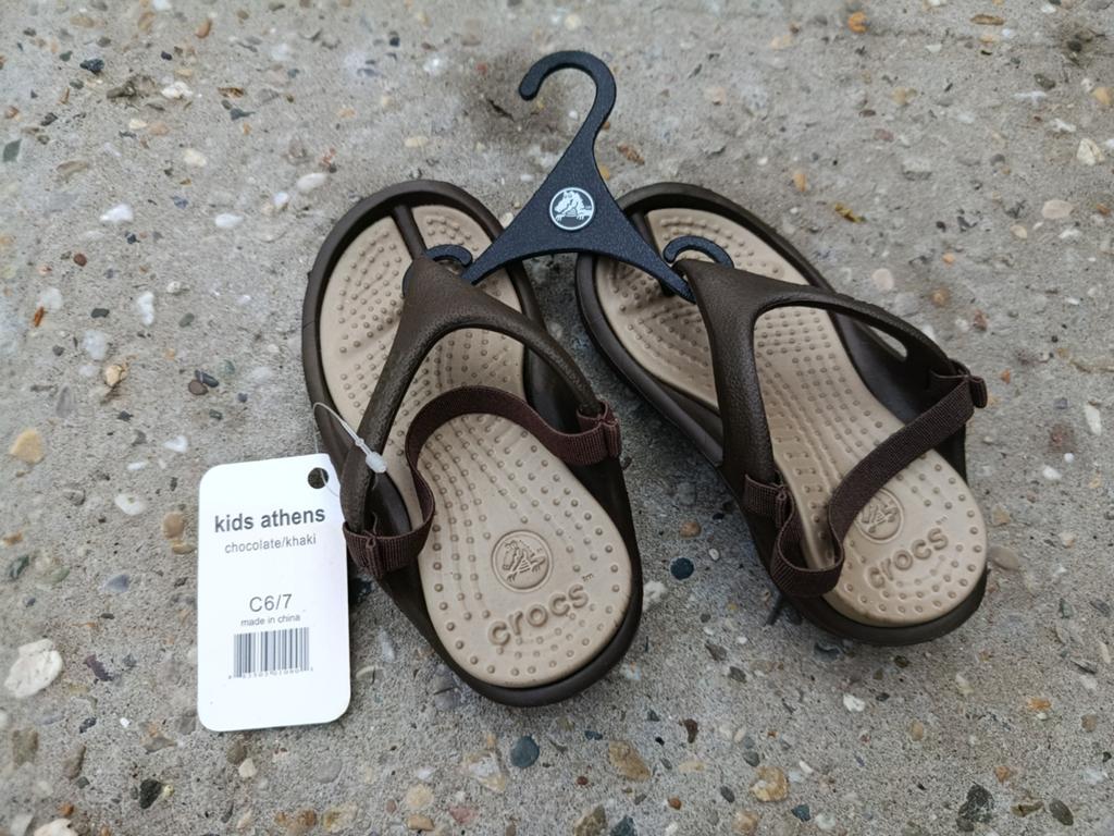 Nieuwe Crocs Kids Athens Sandalen Maat C6/7 (22/24), Ophalen of Verzenden, Nieuw, Crocs, Jongen of Meisje