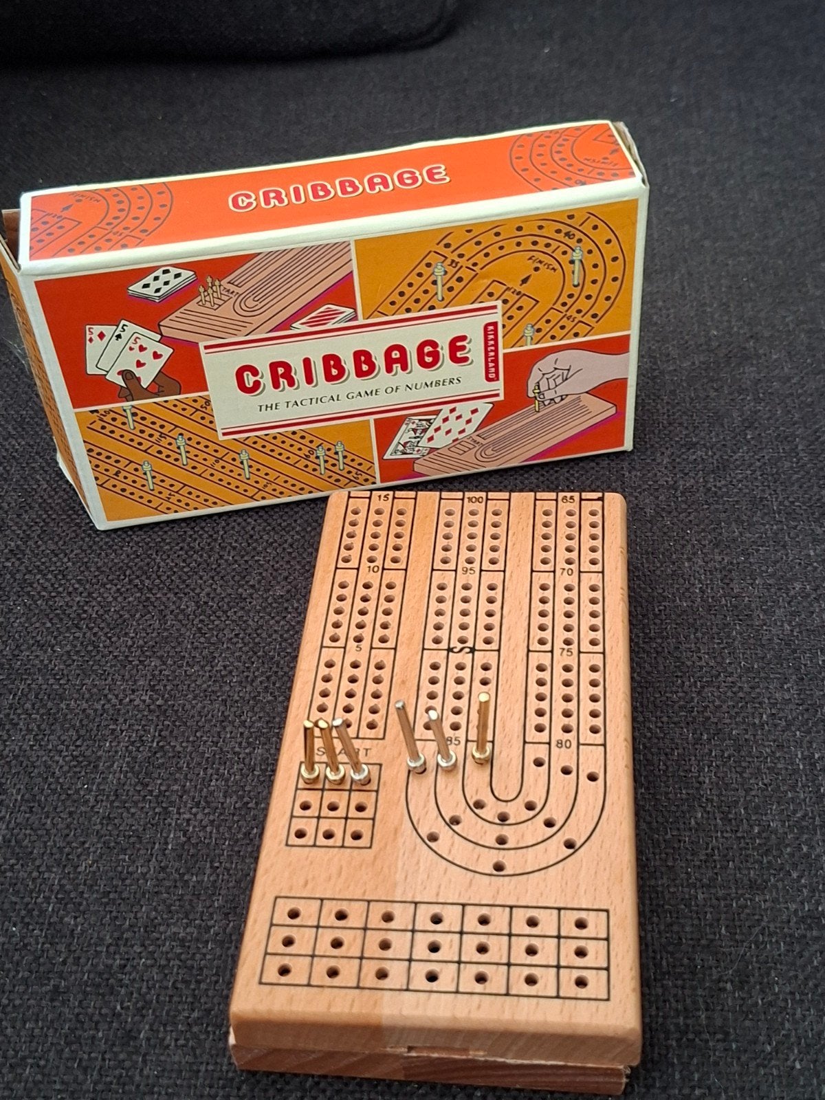 Cribbage kaartspel - Kikkerland - Zo goed als nieuw, Vijf spelers of meer, Ophalen of Verzenden, Zo goed als nieuw, Kikkerland