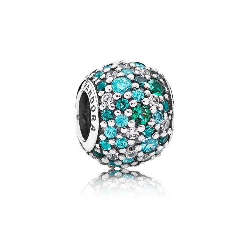 PANDORA bedel “Ocean Mosaic”, Sieraden, Tassen en Uiterlijk, Bedels, Pandora, Ophalen of Verzenden, Zo goed als nieuw, 1 bedel