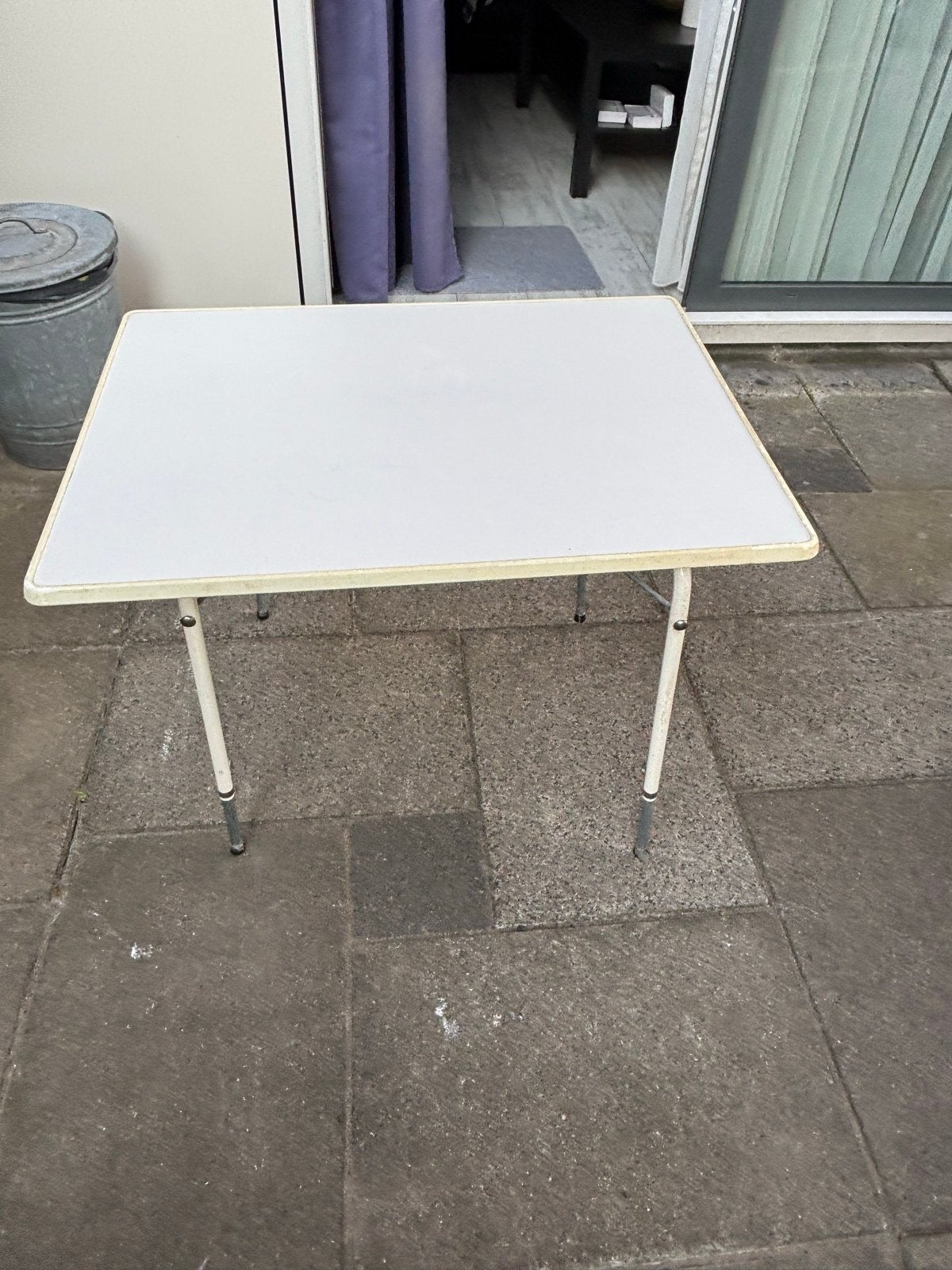 Campingtafel met verstelbare poten - ook voor kinderen, Ophalen, Gebruikt, Campingtafel