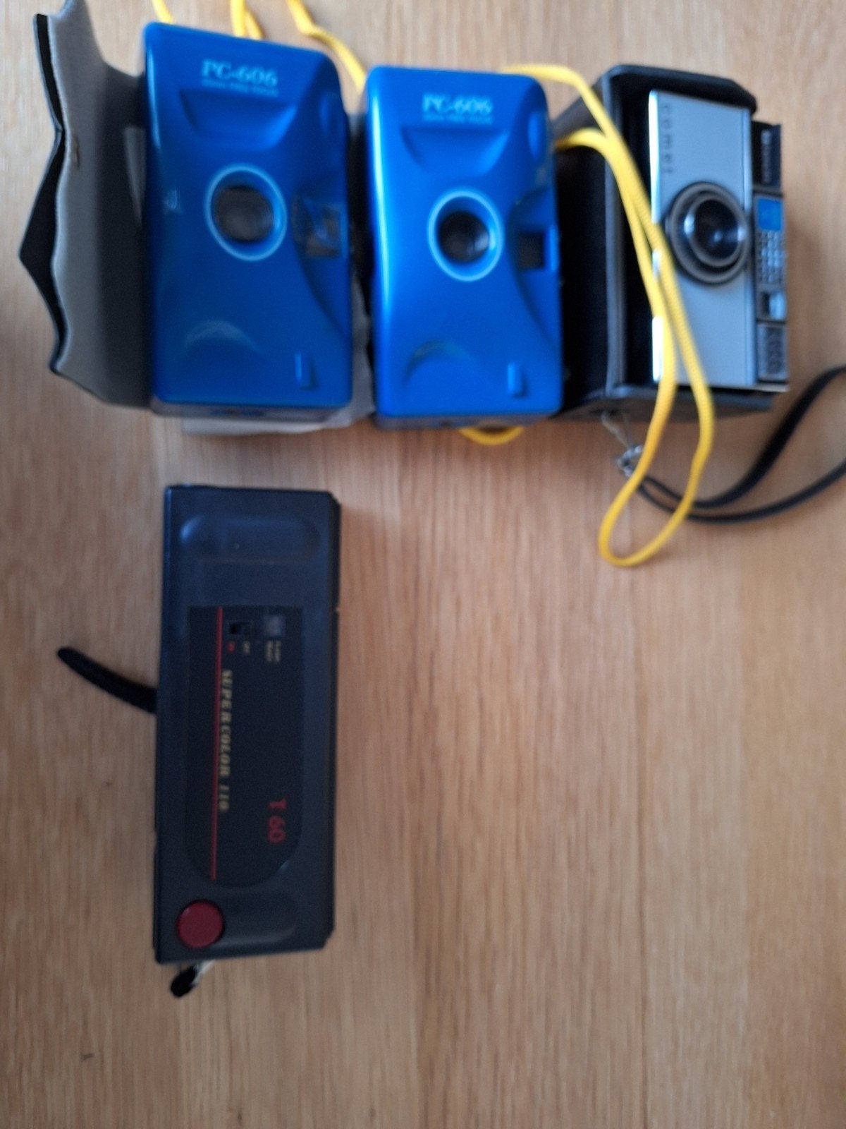 3 x Vintage Pocketcamera, Ophalen of Verzenden, Gebruikt, Compact, Overige Merken
