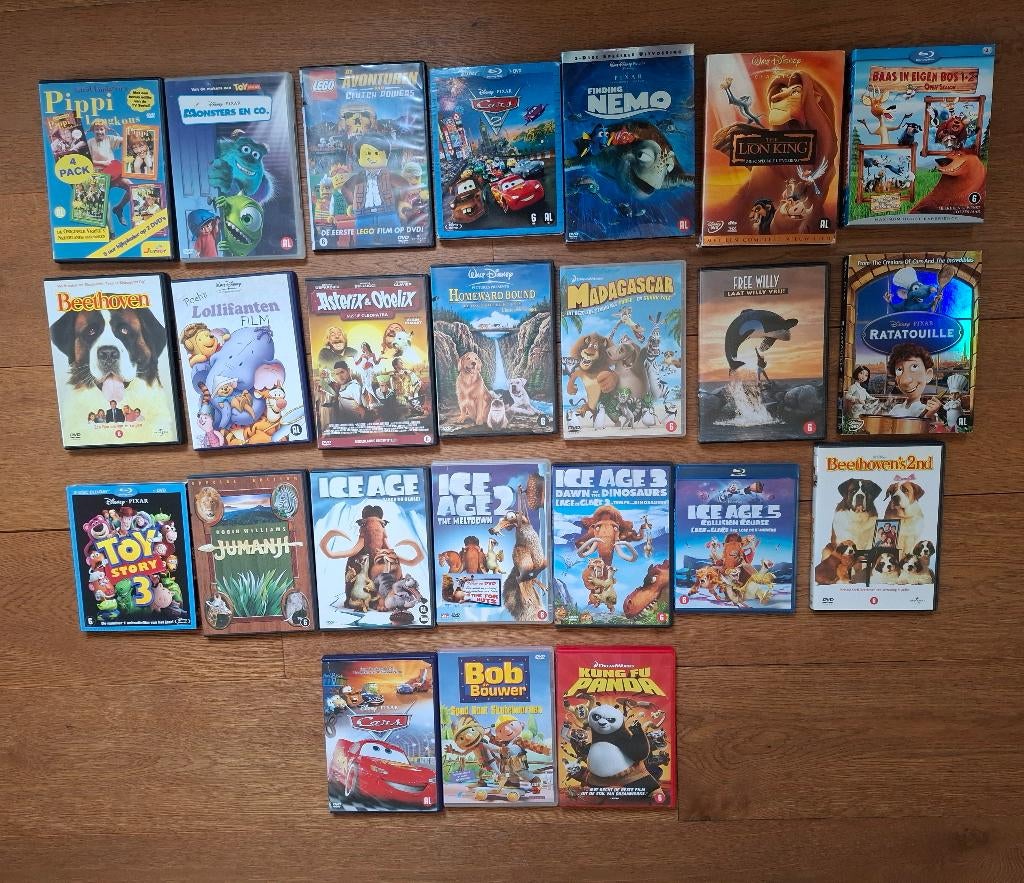 24 Kinder DVD's, Cd's en Dvd's, Dvd's | Kinderen en Jeugd, Avontuur, Ophalen of Verzenden, Zo goed als nieuw, Vanaf 6 jaar