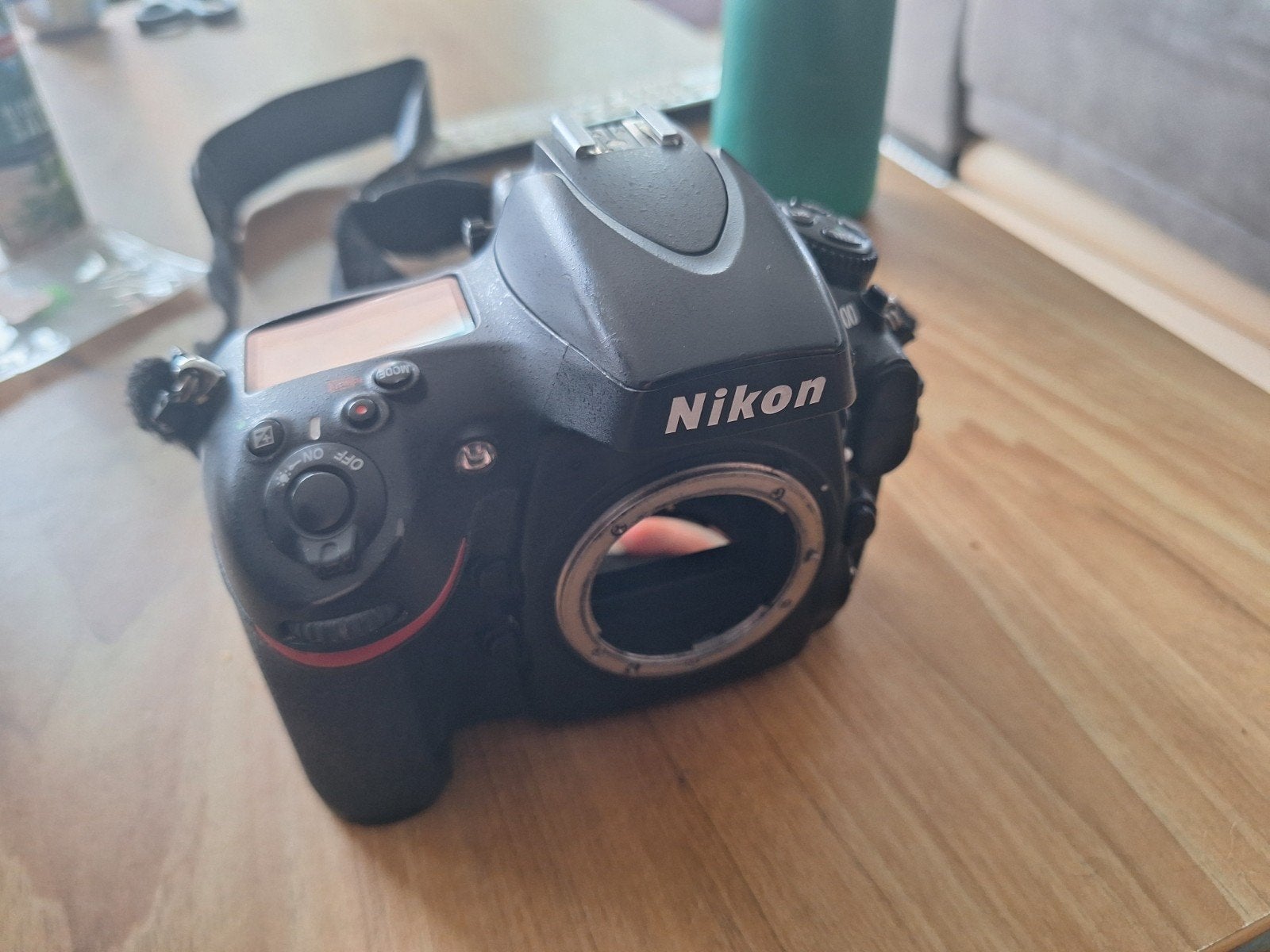 Nikon D800 spiegelreflexcamera met lader en bodycap, Gebruikt, Spiegelreflex, 36 megapixels, Nikon