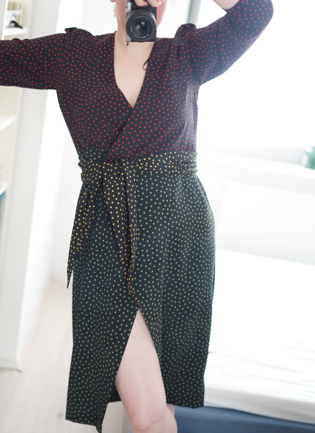 Vintage dress, Ophalen of Verzenden, Zo goed als nieuw